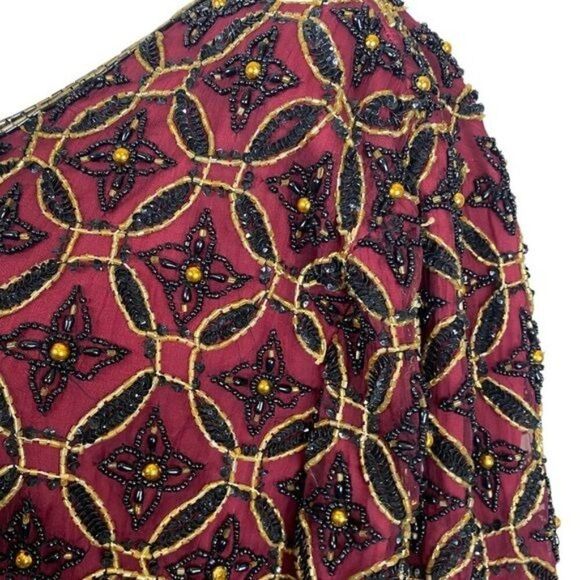 Stenay Women Beaded Evening Jacket 1X - Picture 4 of 5